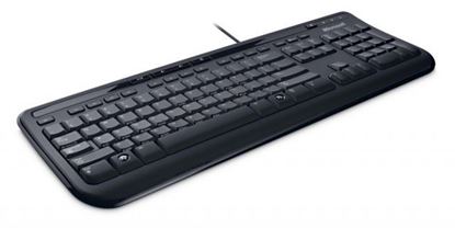 Picture of Microsoft Wired Keyboard 600 Black, ANB-00021