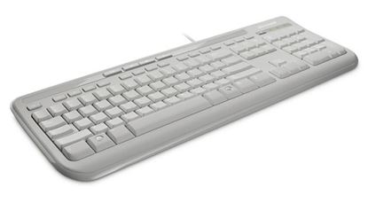 Picture of Microsoft Wired Keyboard 600 White, ANB-00032