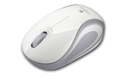 Slika Miš bežični Logitech Mini M187, bijela, novi