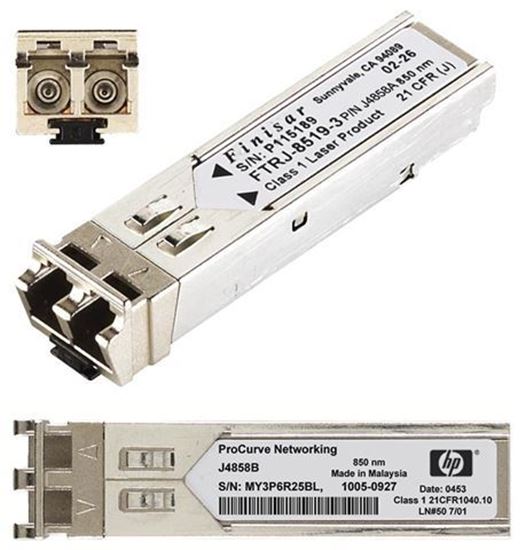 Picture of HP mini-GBIC SFP Transceiver, SX-LC