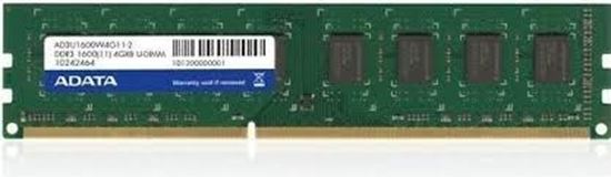 Slika Memorija Adata DDR3 4GB 1600MHz, AD3U1600W4G11-B