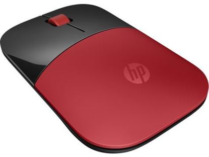 Slika HP miš Z3700, bežični, crveni, V0L82AA