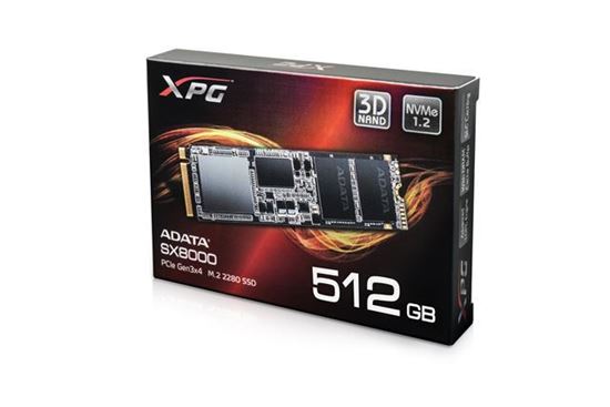 Slika 512GB XPG SX 8000 PCIe M.2 2280 SSD