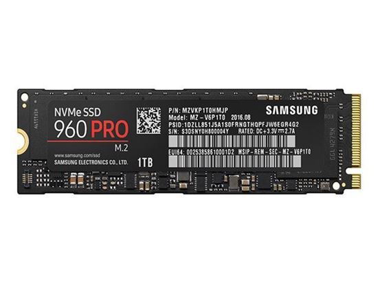 Picture of SSD SAMSUNG 1TB 960 Pro, M.2 2280 PCIe EU