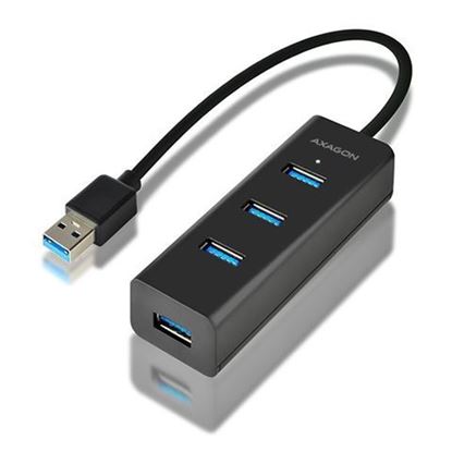 Slika AXAGON HUE-S2B 4x USB3.0 Charging Hub, MicroUSB Charging Connector