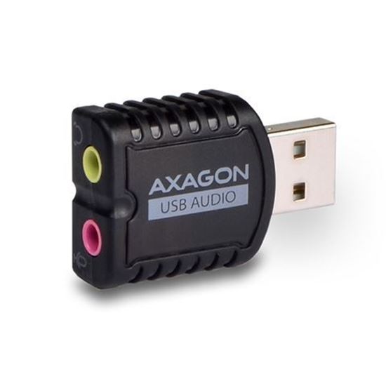 Slika AXAGON ADA-10 USB2.0 - Stereo Audio Mini Adapter