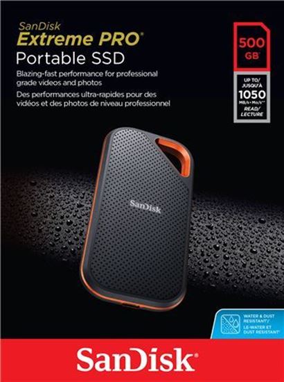 Slika Vanjski prijenosni SSD SanDisk Extreme Pro Portable 500GB USB 3.1