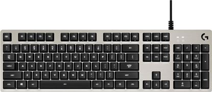 Slika Tipkovnica žična Logitech G413 Gaming Keyboard, srebrna