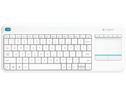 Slika Tipkovnica bežična Logitech K400+ Wireless Touch bijela