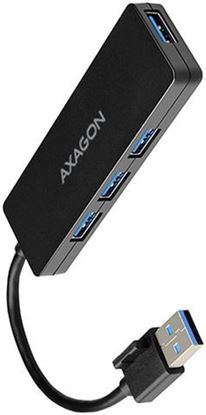 Slika AXAGON HUE-G1A 4 x USB3.2 Gen1 USB HUB SLIM