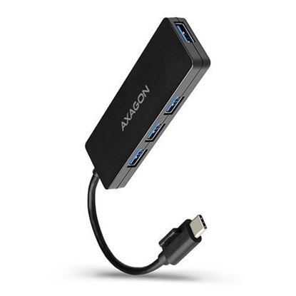 Picture of AXAGON HUE-G1C 4 x USB3.2 Gen1 USB HUB SLIM Type-C