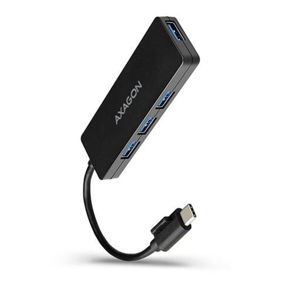 Slika AXAGON HUE-G1C 4 x USB3.2 Gen1 USB HUB SLIM Type-C