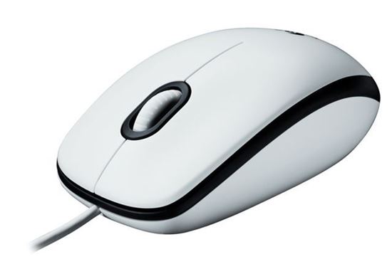 Slika Miš žični Logitech M100 white