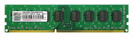 Slika Memorija Transcend 2GB DDR3 1333MHz