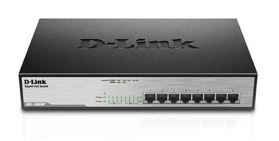 Picture of D-Link switch neupravljivi, DGS-1008MP