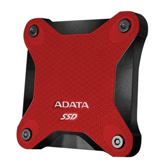 Slika SSD externi disk ADATA 512GB Red, ASD600