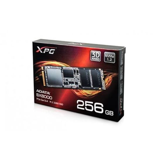 Picture of 256GB XPG SX 8000 PCIe M.2 2280 SSD