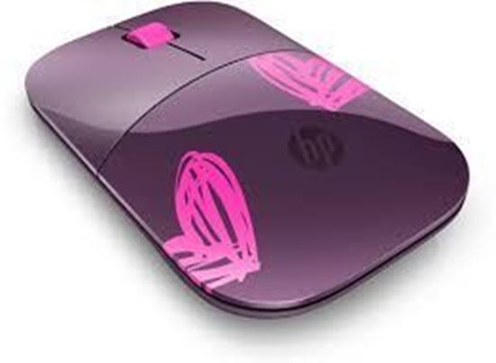 Slika HP miš Z3700, bežični, Lljubičasti,1CA96AA