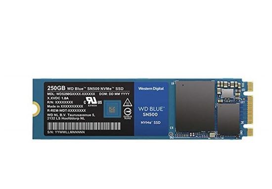 Slika SSD 250GB WD Blue™ SN500 NVME M.2 SSD WDS250G1B0C
