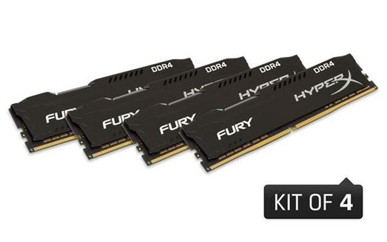 Slika MEM DDR4 16GB 3000MHz (4x4GB) HyperX Fury KIN