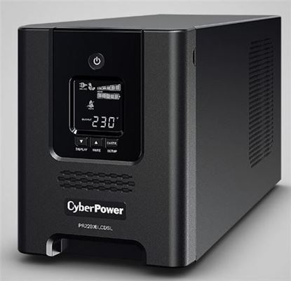 Slika CyberPower 2200VA/1980W PR2200ELCDSL, line-int., Euro, tower