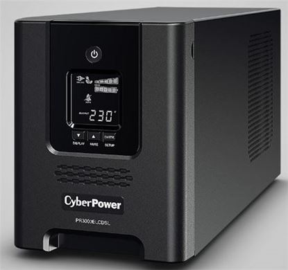 Slika CyberPower 3000VA/2700W PR3000ELCDSL, line-int., Euro, tower