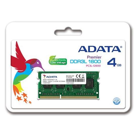 Picture of Memorija za prijenosna računala DDR3L 4GB 1600MHz ADATA