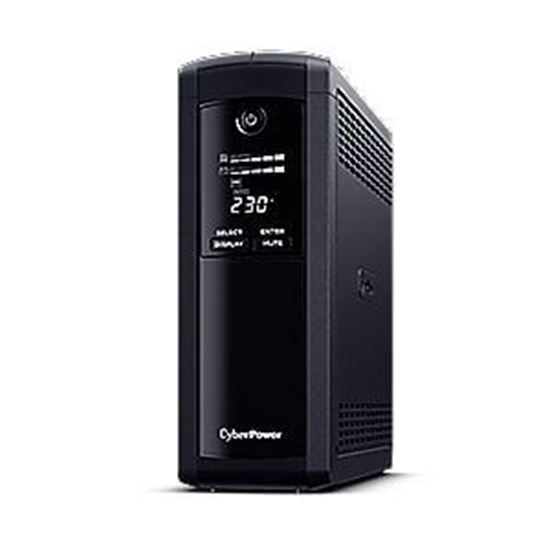 Picture of CyberPower 1200VA/720W VP1200EILCD, line-int., Euro, desktop