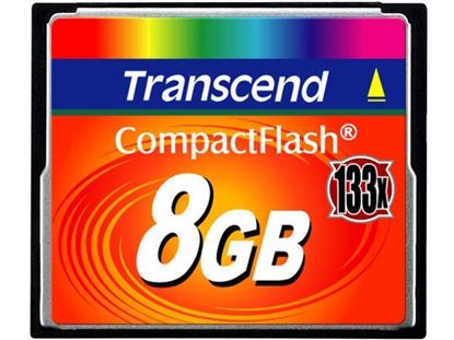 Slika Memorijska kartica Compact Flash Transcend 8GB 133X