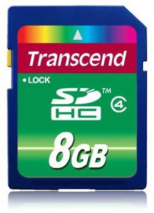 Picture of Memorijska kartica Transcend SD 8GB HC Class 4
