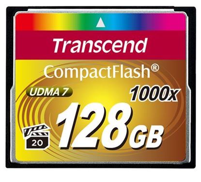 Slika Memorijska kartica Compact Flash Transcend 128GB 1000X TS