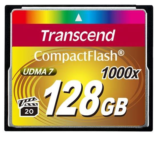 Slika Memorijska kartica Compact Flash Transcend 128GB 1000X TS