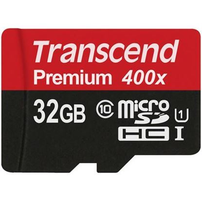 Picture of Memorijska kartica Transcend SD MICRO 32GB HC Class UHS 1 + SD adapter