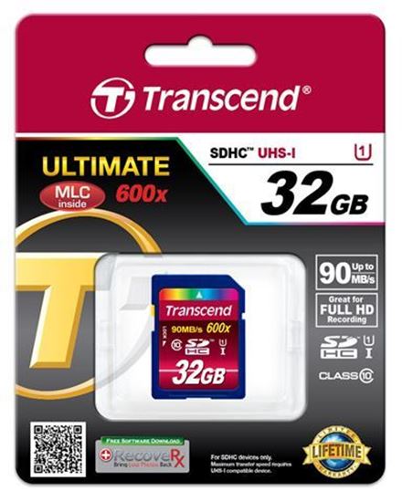 Picture of Memorijska kartica Transcend SD 32GB HC SPD Class UHS