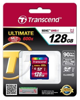 Slika Memorijska kartica Transcend SD 128GB SDXC Class 10, UHS-I