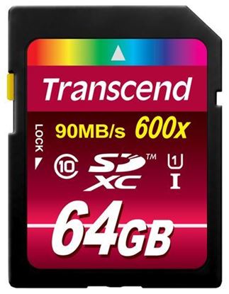 Picture of Memorijska kartica Transcend SD 64GB XC SPD Class UHS1