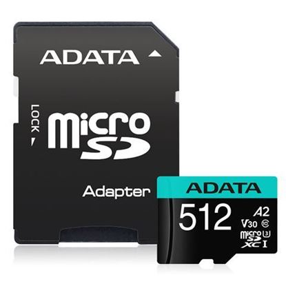 Picture of Memorijska kartica Adata SD MICRO 512GB HC Class 10 UHS-I U3