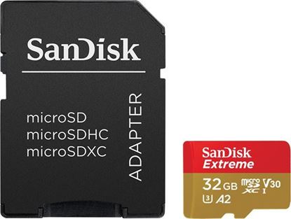 Slika Memorijska kartica SanDisk Extreme microSDXC, A1, V30, U3 32GB