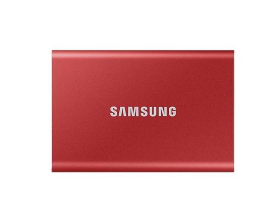 Picture of Vanjski SSD 1TB Samsung Portable T7 Metallic Red USB 3.2