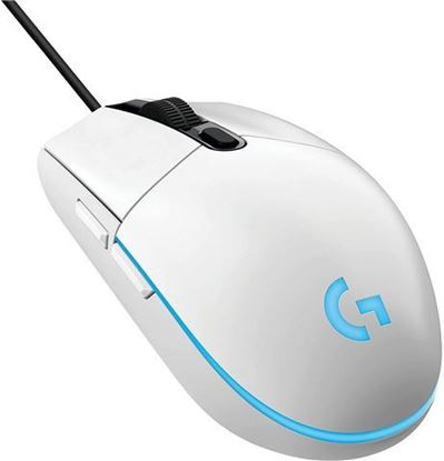 Slika Miš žični Logitech G102 Lightsync Bijeli