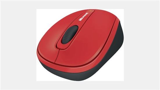 Picture of MS MS FPP Wireless Mobile Mouse 3500 Red, GMF-00293