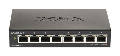 Slika D-Link switch web upravljivi, DGS-1100-08V2/E