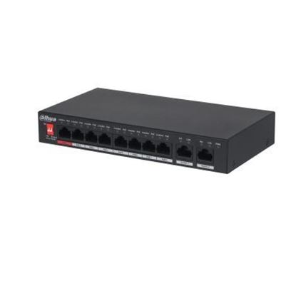 Slika Dahua DOD Switch 10port 8PoE Unmanaged, PFS3010-8ET-96-V2