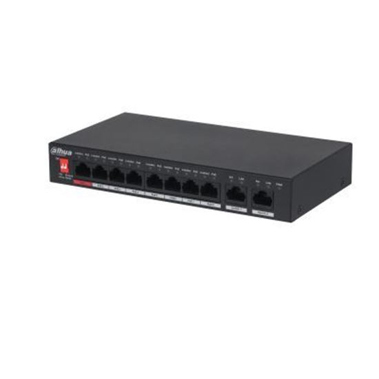 Picture of Dahua DOD Switch 10port 8PoE Unmanaged, PFS3010-8ET-96-V2