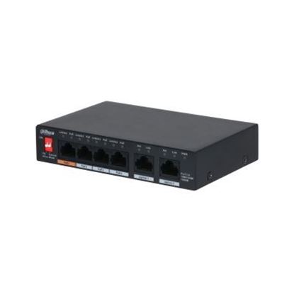 Picture of Dahua DOD Switch 6 Gigabit port 4 PoE, PFS3006-4GT-60-V2