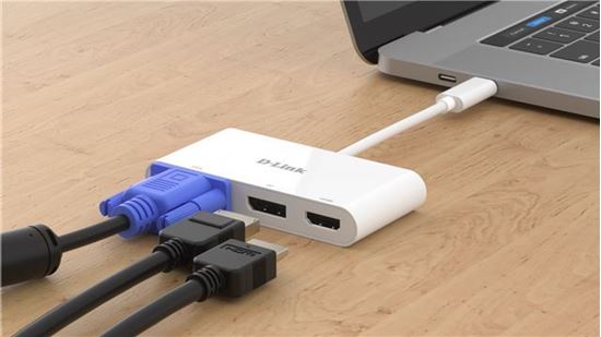 Slika D-Link USB-C Hub 3 u 1 DUB-V310