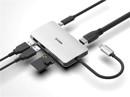Slika D-Link 6-in-1 USB-C Hub, DUB-M610
