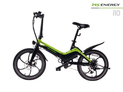Picture of MS ENERGY eBike i10 Black_Green