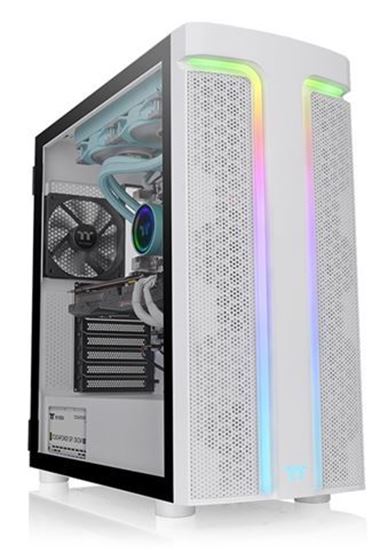 Slika Thermaltake H590 TG ARGB Snow Mid Tower kućište