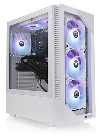 Slika Thermaltake View 200 TG ARGB Snow Mid Tower kućište